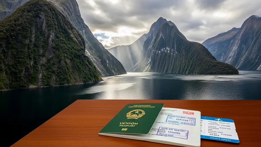 Cẩm Nang Xin Visa Du Lịch New Zealand: Hồ Sơ, Thủ Tục & Kinh Nghiệm Khắc Phục Hồ Sơ Yếu